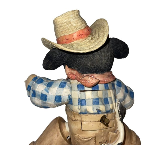 Rare Vintage Enesco Marys Moo Moos Chip Home on the Range Musical Jointed 699284 - Picture 7 of 11